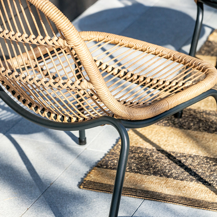 Modern Style Bistro Set Wicker Round 2/3 Pieces Bistro Table Set