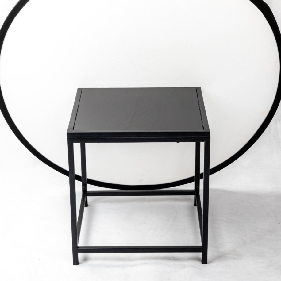 Modern Style Bistro Table Set Wicker 3 Pieces Bistro Table Set