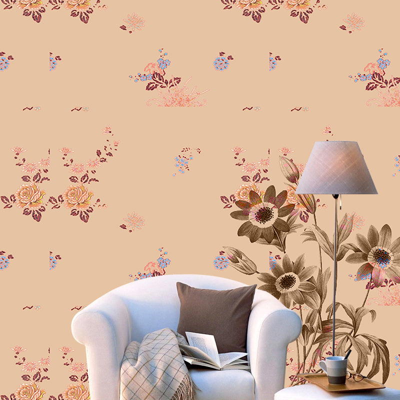 Environmental Plant Illustration Wall Mural Wallpaper Bedroom Wall Mural