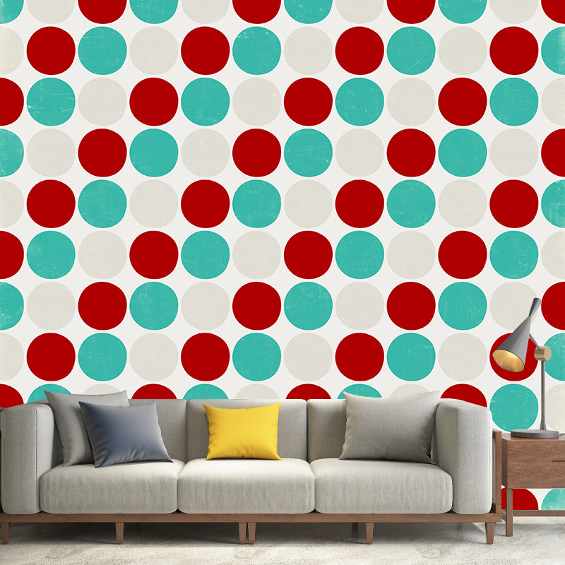 Environment Friendly Mural Wallpaper Geometry Illustration Indoor Wall Mural