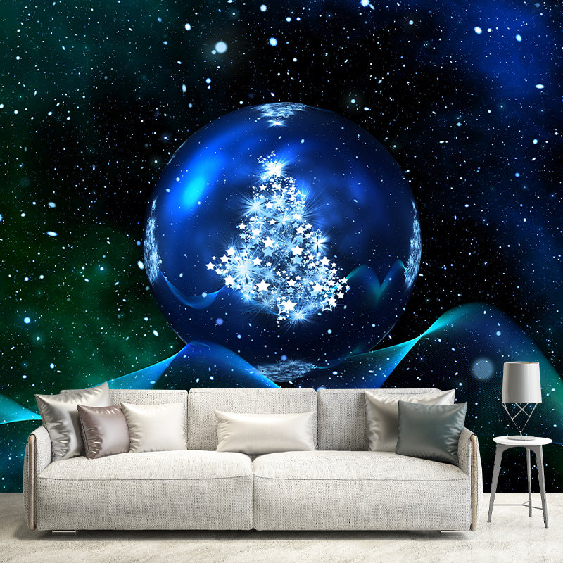 Starry Sky Mural Wallpaper Environment Friendly Living Room Wall Mural
