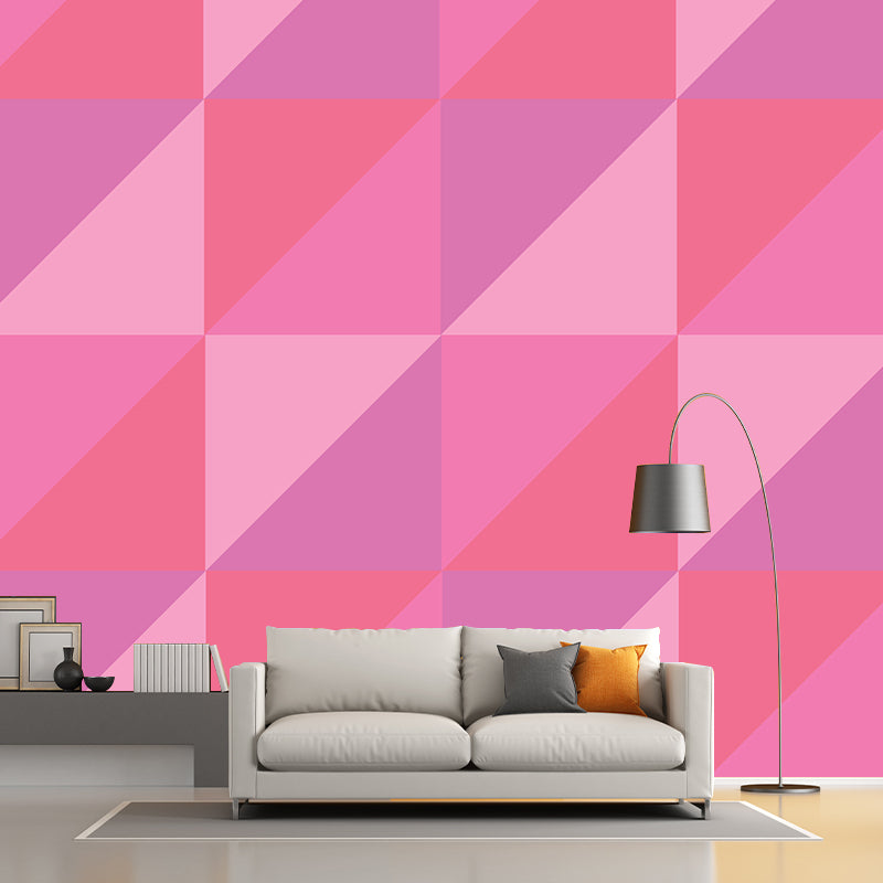 Geometry Painting Mural Wallpaper Illustration Indoor Wall Mural
