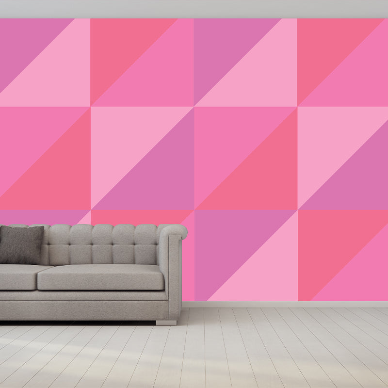 Geometry Painting Mural Wallpaper Illustration Indoor Wall Mural