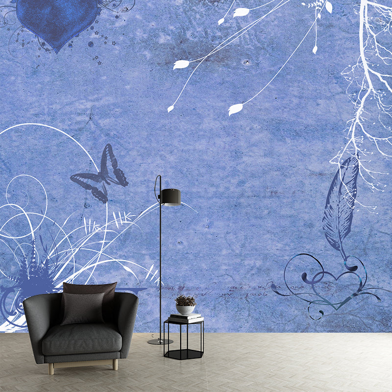 Environment Friendly Mural Wallpaper Plant Bedroom Wall Mural