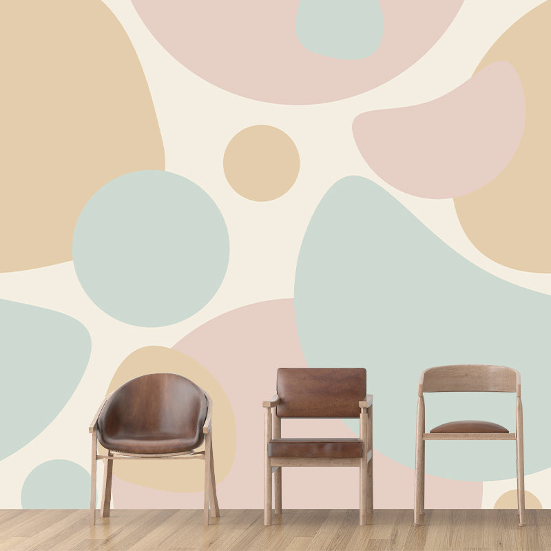 Illustration Mural Wallpaper Abstract Geometry Environment Friendly Bedroom Wall Mural