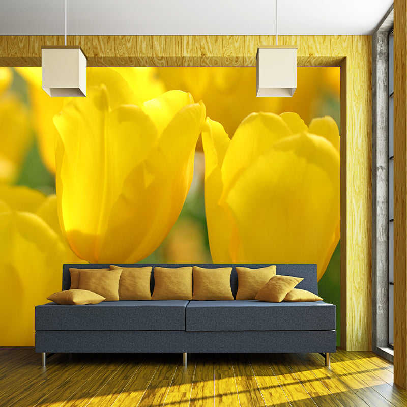 Environment Friendly Wall Mural Wallpaper Flower Sitting Room Wall Mural