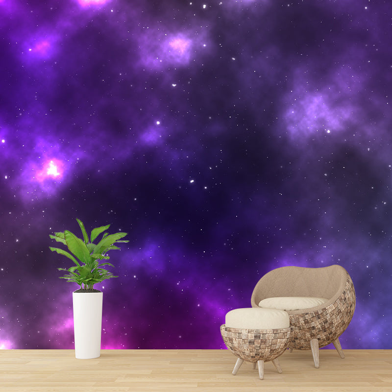 Environmental Illustration Mural Wallpaper Universe Indoor Wall Mural