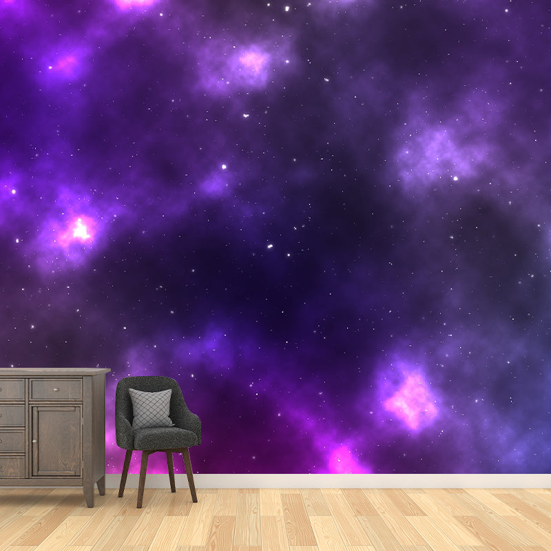 Environmental Illustration Mural Wallpaper Universe Indoor Wall Mural