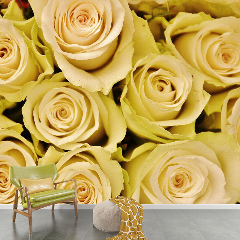 Washable Mural Wallpaper Flowers Photography Indoor Wall Mural