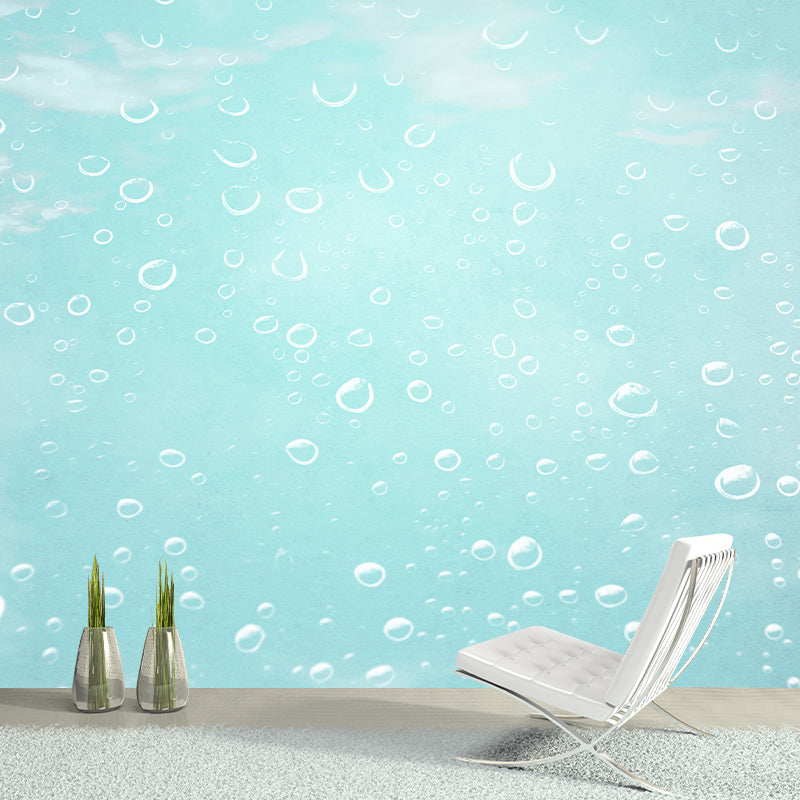 Geometry Illustration Mural Mildew Resistant Wallpaper Sleeping Room Wall Mural