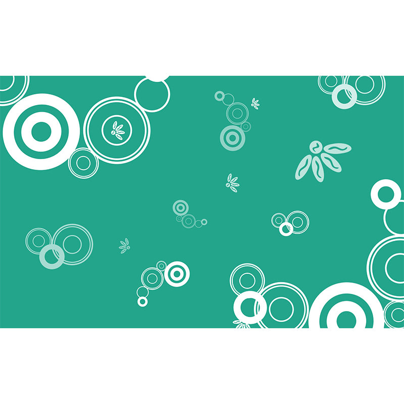 Geometry Illustration Mural Mildew Resistant Wallpaper Sleeping Room Wall Mural