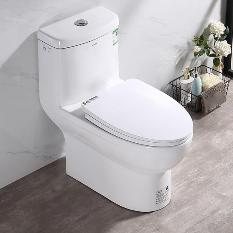 Traditional 1-Piece Flush Toilet Floor Mount Urine Toilet for Washroom