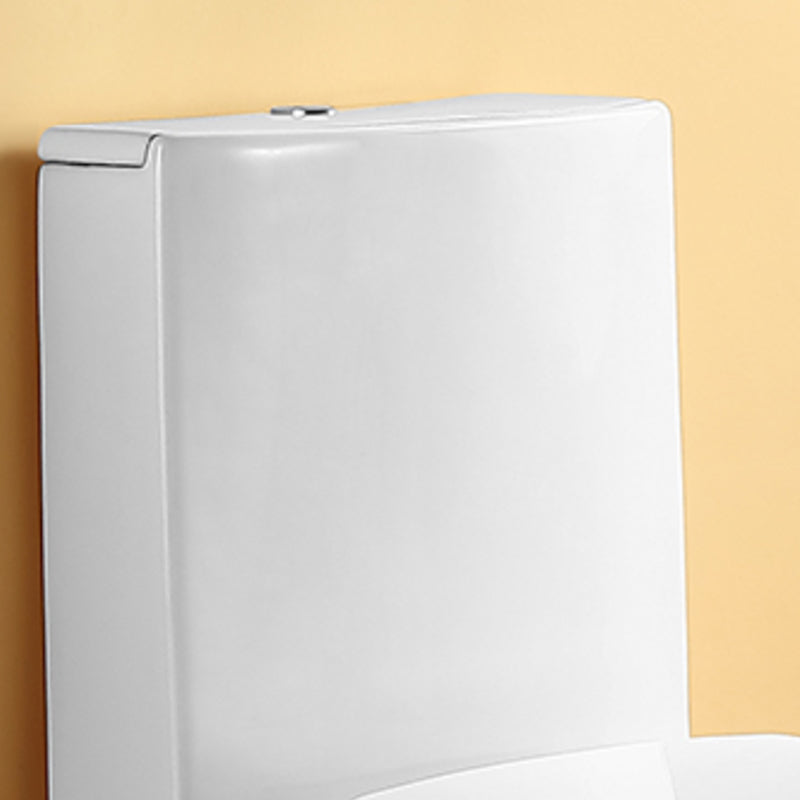 Traditional Flush Toilet Floor Mounted One-Piece Toilet Porcelain Toilet Bowl