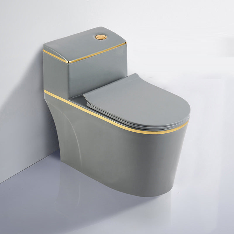 Traditional Toilet Bowl Floor Mounted One-Piece Toilet Porcelain Urine Toilet