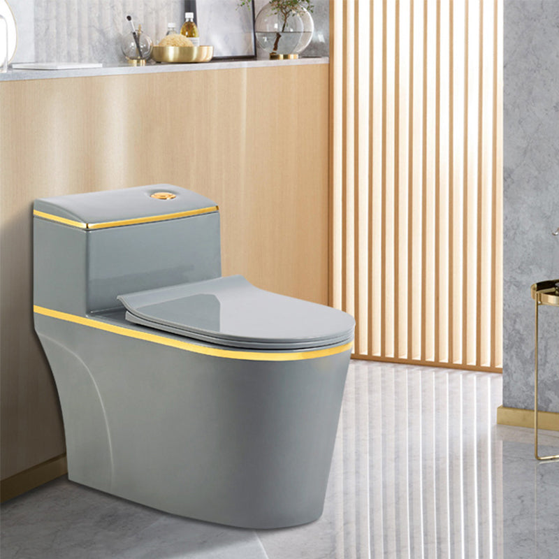 Traditional Toilet Bowl Floor Mounted One-Piece Toilet Porcelain Urine Toilet