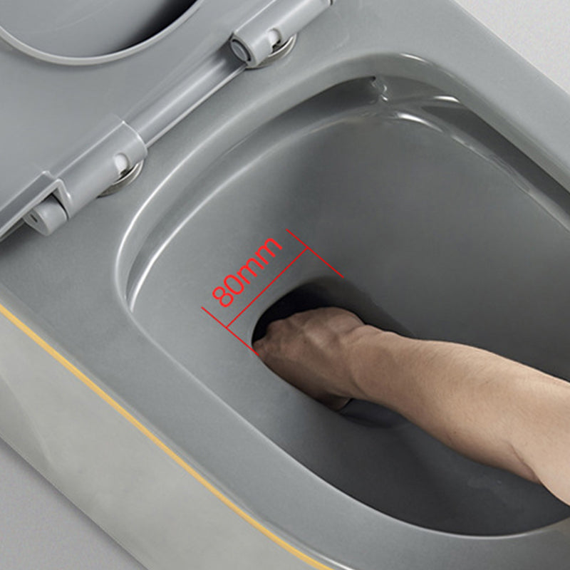 Traditional Toilet Bowl Floor Mounted One-Piece Toilet Porcelain Urine Toilet