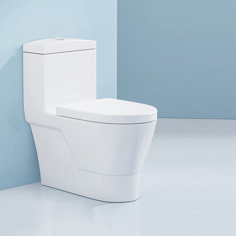 Contemporary Toilet Bowl One Piece Ceramic Urine Toilet with Seat