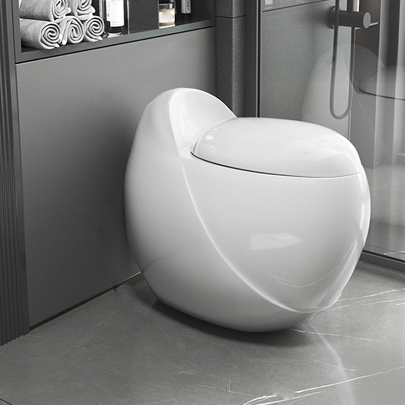 Contemporary Skirted Toilet Bowl One Piece Urine Toilet with Seat