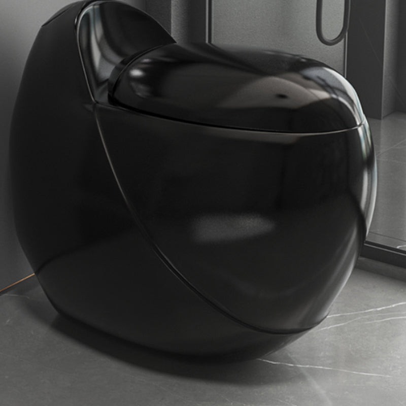 Contemporary Skirted Toilet Bowl One Piece Urine Toilet with Seat