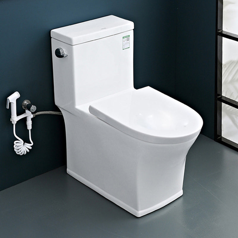 Modern One Piece Flush Toilet Floor Mount Urine Toilet for Bathroom