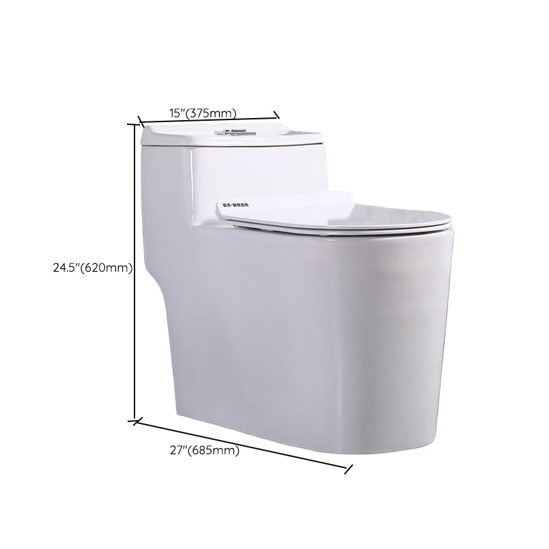 Traditional One Piece Flush Toilet Floor Mount Urine Toilet for Washroom