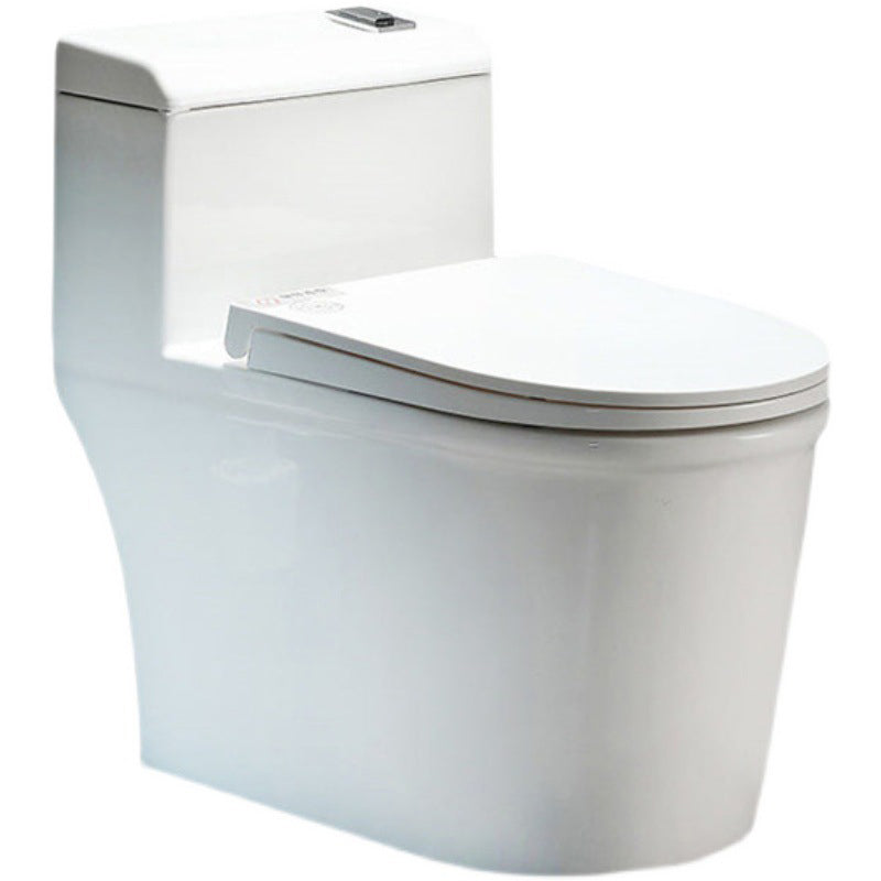 Traditional All-In-One Flush Toilet Floor Mounted Porcelain Siphon Jet Toilet