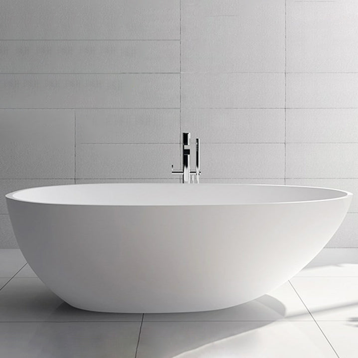 Stone Soaking Roll Top Bathtub Antique Finish Freestanding Bath Tub
