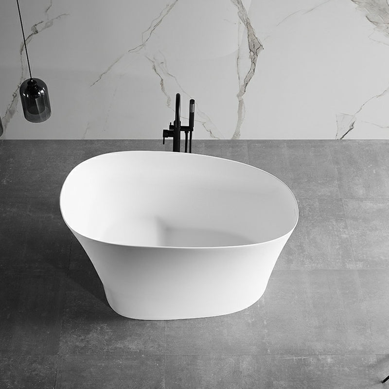 Stone Single Slipper Bathtub Antique Finish Freestanding Bath Tub
