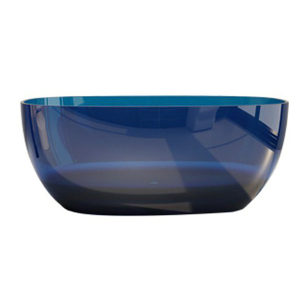 Modern Freestanding Roll Top Bathtub Soaking Oval Bath for Bathroom