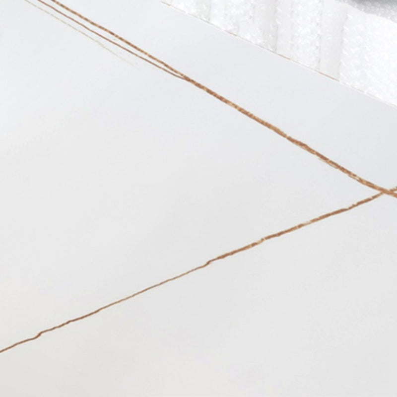 Contemporary Style Bar Table Rectangle Stone Bistro Bar Desk