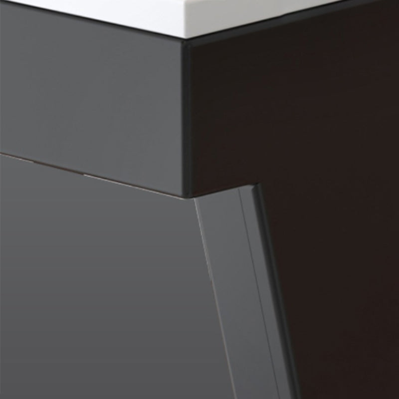 Contemporary Style Bar Table Rectangle Stone Bistro Bar Desk