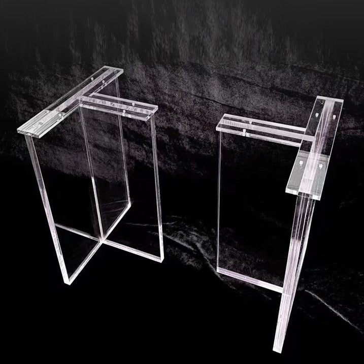 Rectangle Bar Table Set 1/2/3 Pcs Stone Bar Table and Metal Stools