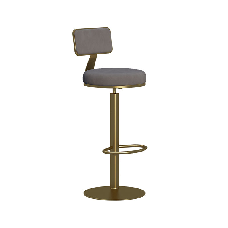 Modern 1/3 Pieces Bar Table Set Stone Counter Table with Rotatable Stools for Living Room