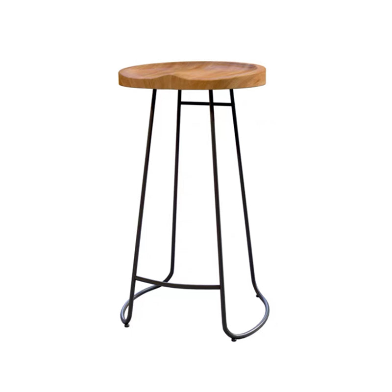 Solid Wood Bar Table Set 1/4/6/7 Pcs Industrial Bar Table and Stools