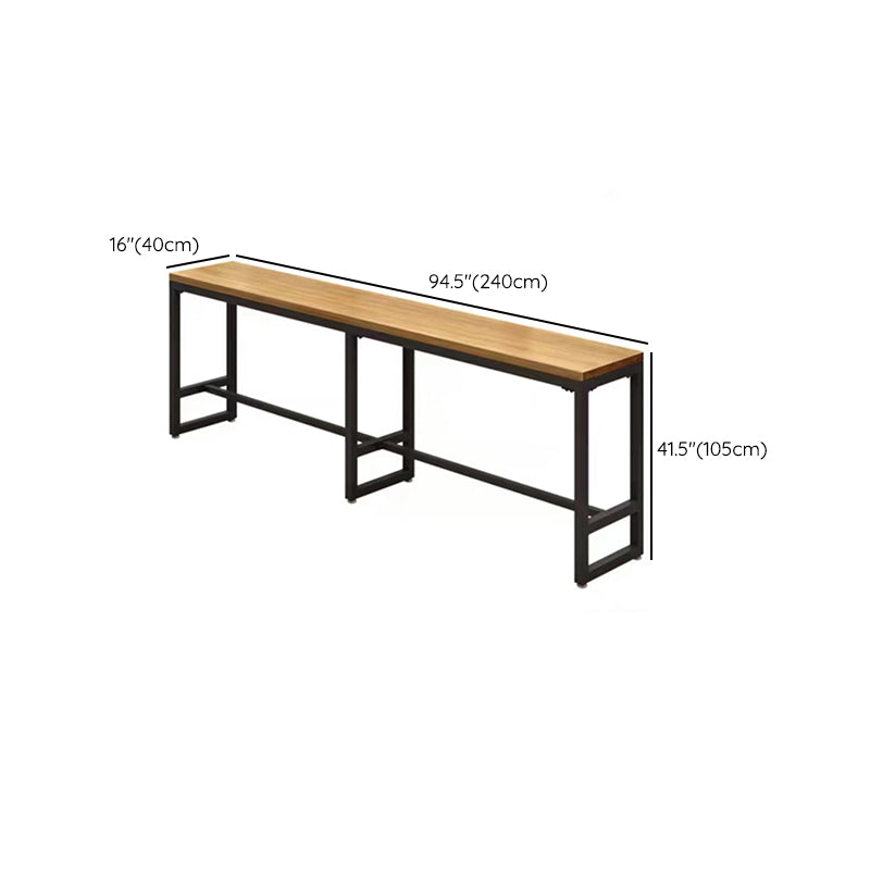 Solid Wood Bar Table Set 1/4/6/7 Pcs Industrial Bar Table and Stools