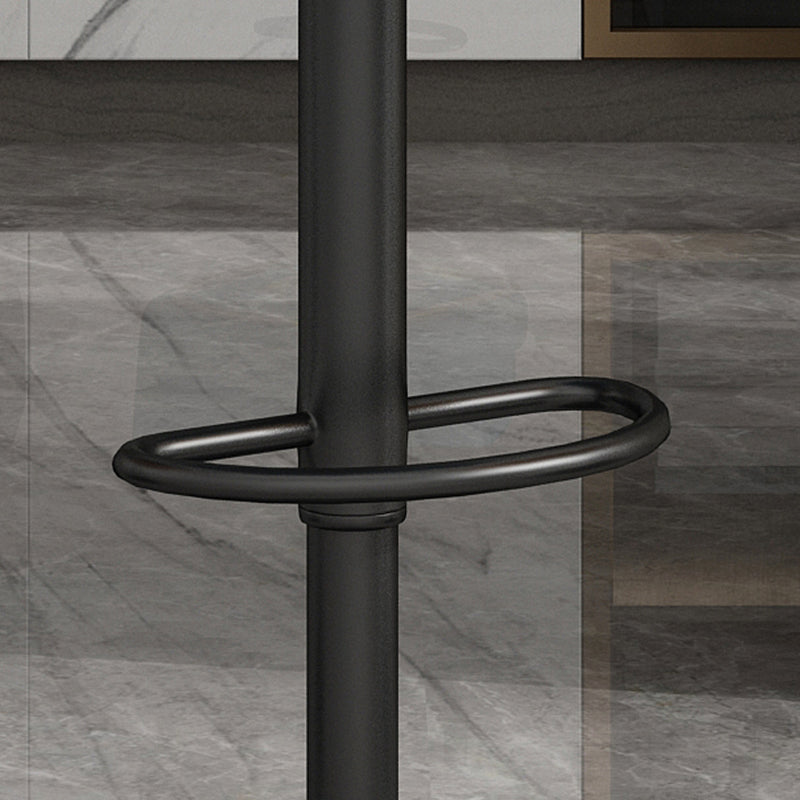 Industrial Backrest Bar Stool Adjustable Counter Stool for Hone