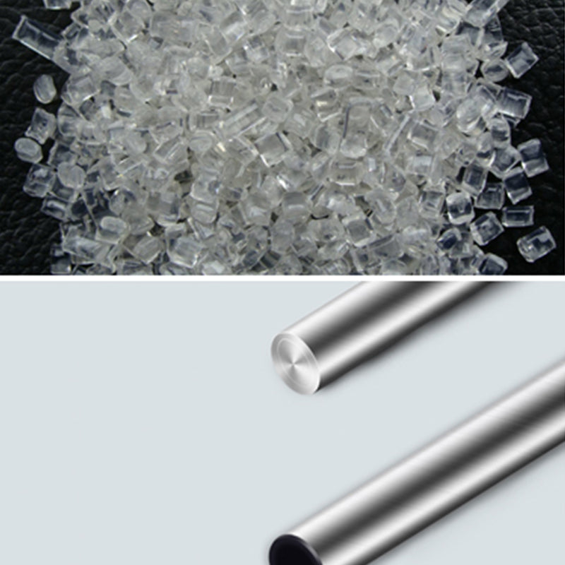 Contemporary Plastic Dining Stools Armless Bar Stools with Metal Base