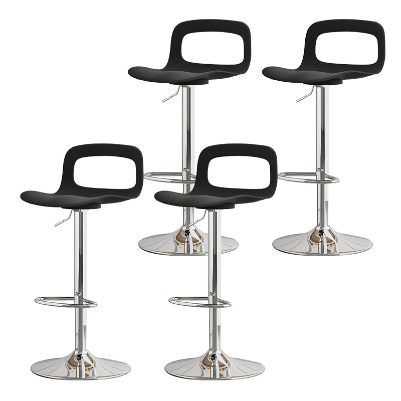 Adjustable Height Barstools Industrial Bar Stools with Metal Base