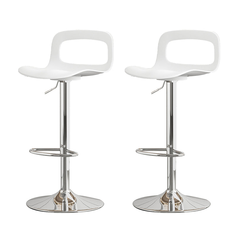 Adjustable Height Barstools Industrial Bar Stools with Metal Base