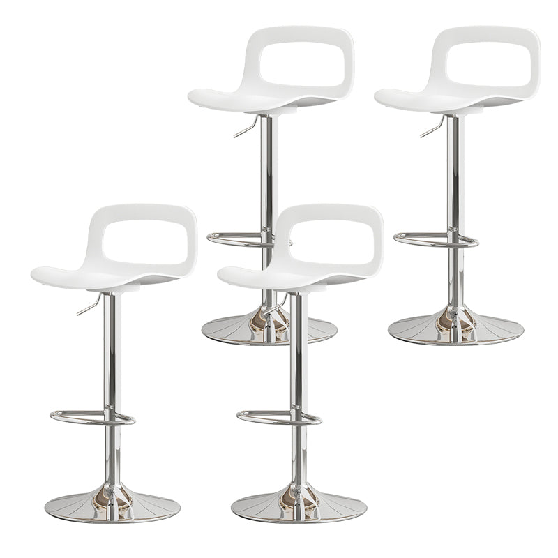 Adjustable Height Barstools Industrial Bar Stools with Metal Base