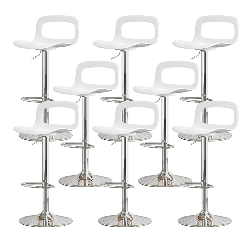 Adjustable Height Barstools Industrial Bar Stools with Metal Base
