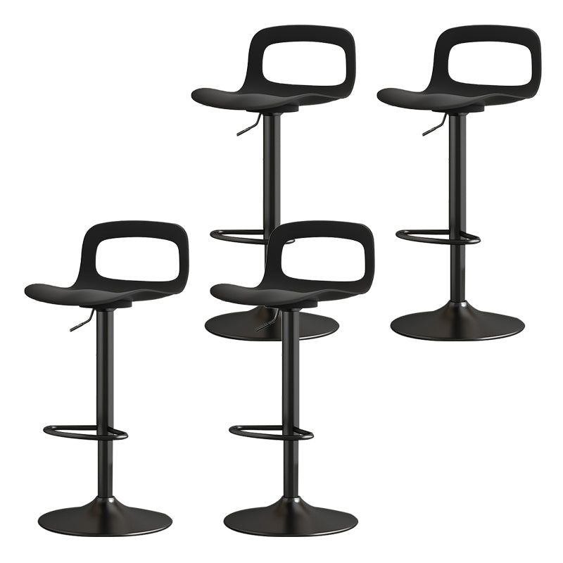 Adjustable Height Barstools Industrial Bar Stools with Metal Base