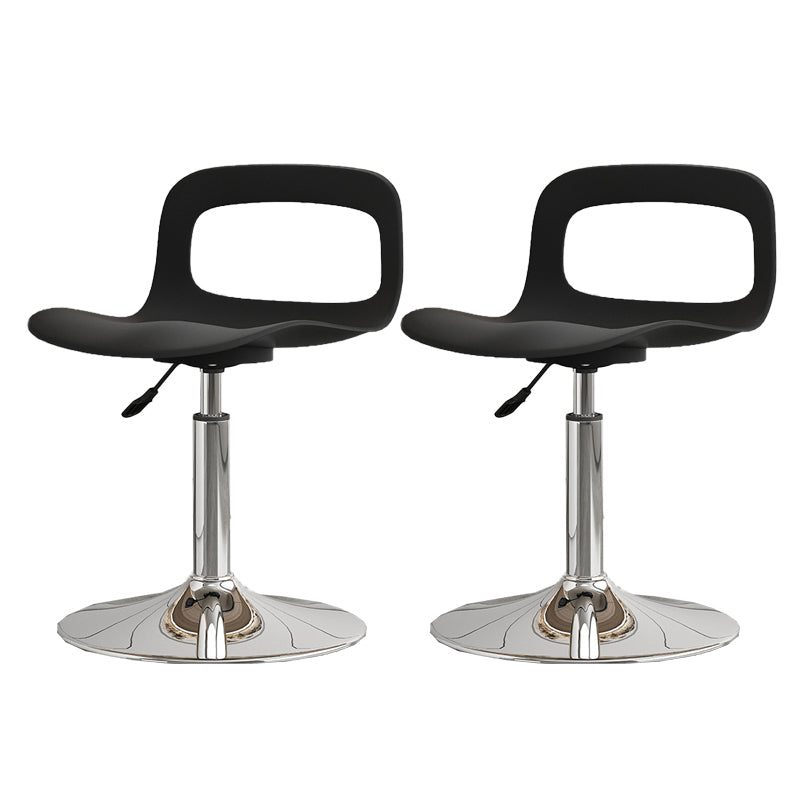 Adjustable Height Barstools Industrial Bar Stools with Metal Base