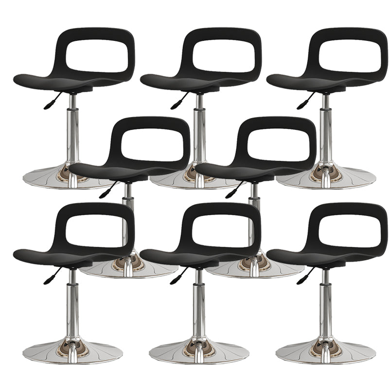 Adjustable Height Barstools Industrial Bar Stools with Metal Base