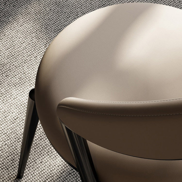 Modern Indoor Kitchen Dining Chair Open Back Dining Side Chair