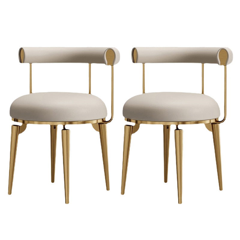 Kitchen Dining Accent Chair Upholstered Armless Dining Chairs