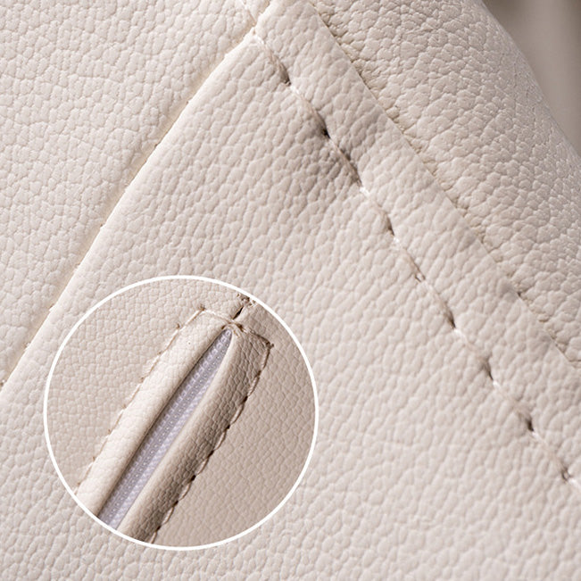 Faux Leather Dining Chair Industrial Style Wingback Arm Chair