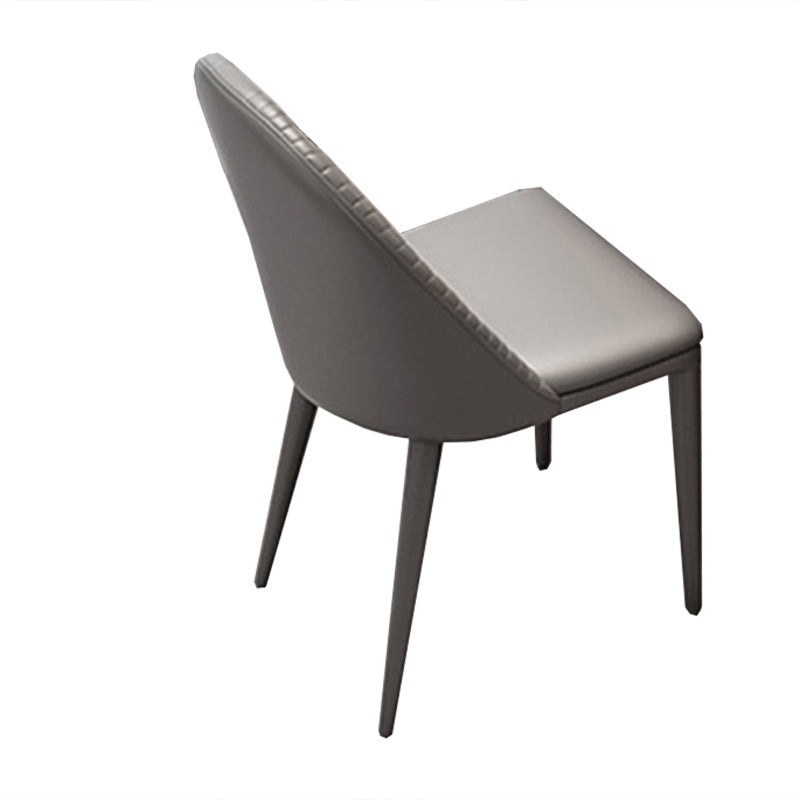 Modern Style 1/4/5/7 Pieces Dining Chairs Set Rectangle Stone Furniture in White