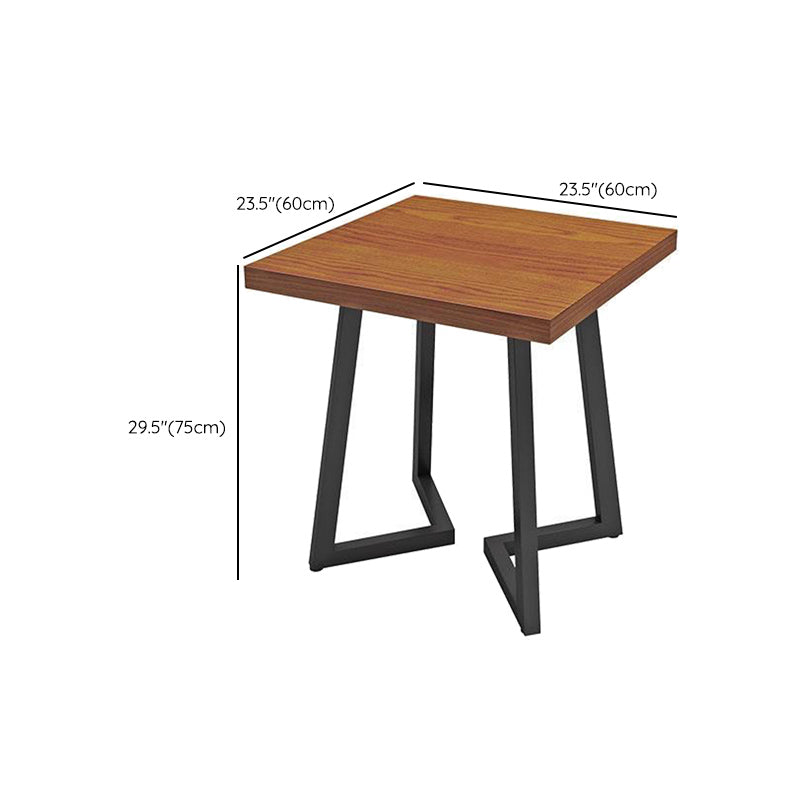 Industrial 1/3/5 Pieces Dining Set Wood Dining Table for Cafe