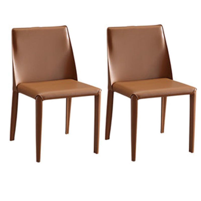 Modern Style 1/2/4/5/6/7 Pieces Dining Chairs Set Rectangle Stone Furniture in White